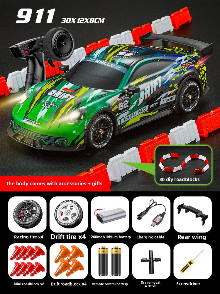 High Speed RC control Drift Car 911 Racer
